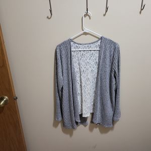 Open front cardigan